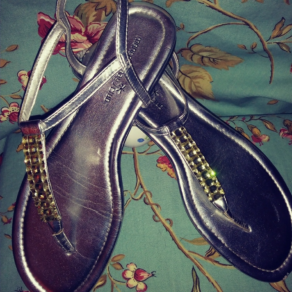 Silver Sandals - Picture 3 of 5